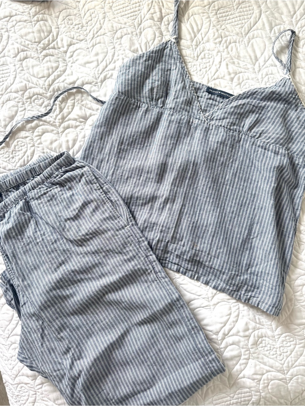 Striped Brandy Melville Set